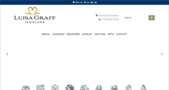 Desktop Screenshot of luisagraffjewelers.com