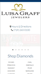 Mobile Screenshot of luisagraffjewelers.com